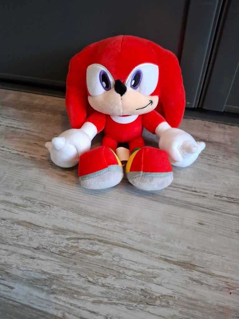 Knuffel - sonic, Kinderen en Baby's, Speelgoed | Knuffels en Pluche, Ophalen of Verzenden, Zo goed als nieuw, Overige typen