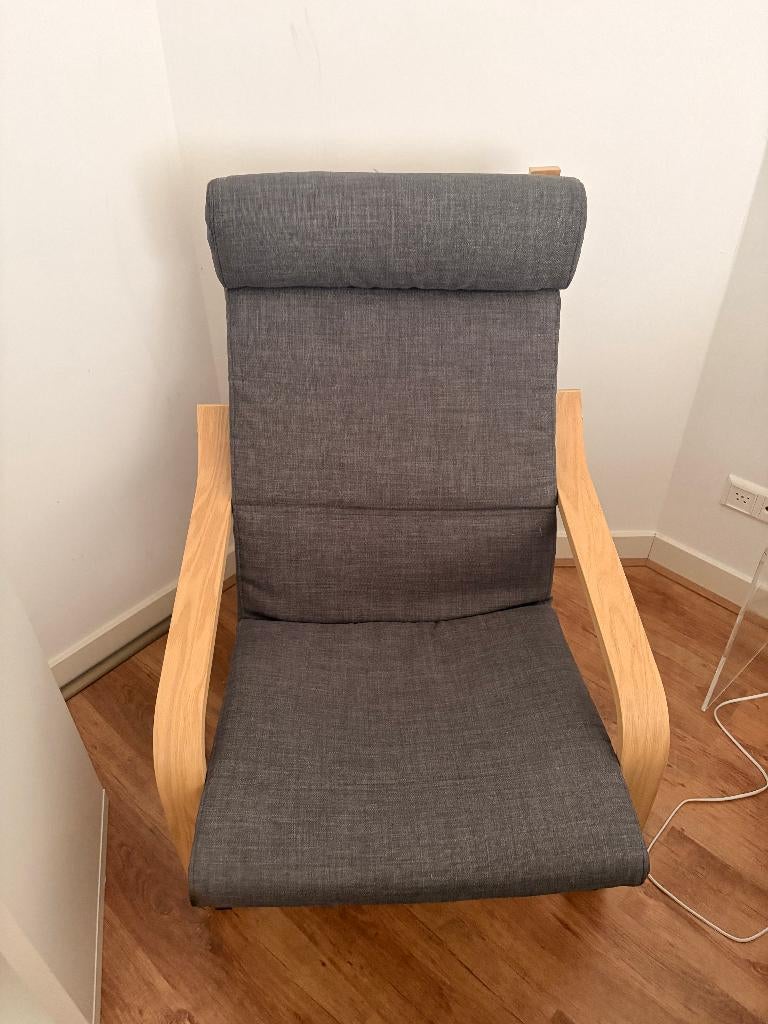 IKEA Poang Chair, Ophalen, 75 tot 100 cm, Zo goed als nieuw, 50 tot 75 cm