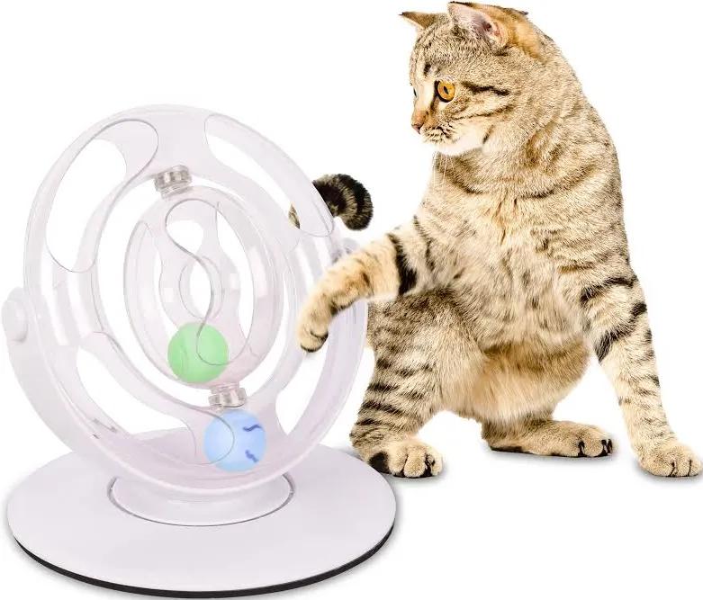 Flamingo kattenspeelgoed roterend wiel Dita, Dieren en Toebehoren, Ophalen, Gebruikt, Overig speelgoed