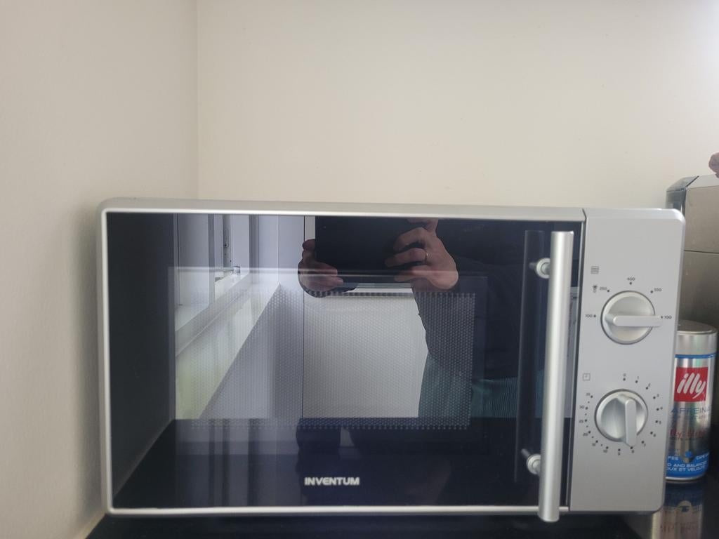 Inventum Magnetron - Compact en Gebruiksvriendelijk, Minder dan 45 cm, Ophalen of Verzenden, Draaiplateau, Vrijstaand