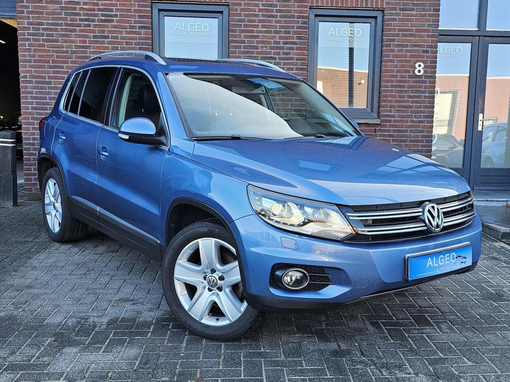 Volkswagen Tiguan 2.0 TSI 4Motion Track&Style Offroad / 210P, Auto's, Volkswagen, Gebruikt, 4 cilinders, Blauw, Bi-Xenon koplampen