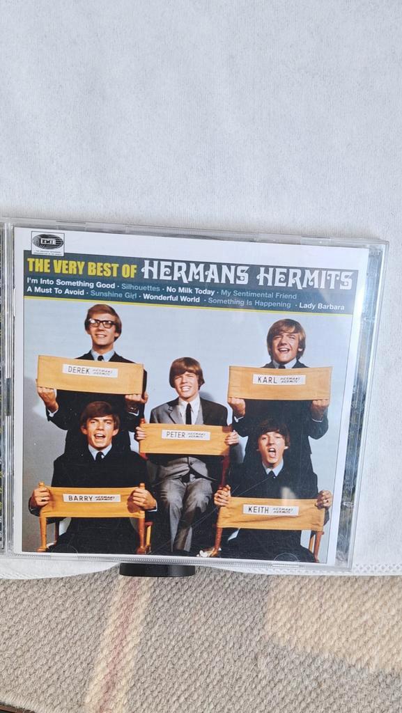 2 cd box  the very best of Hermans Hermits, Cd's en Dvd's, Cd's | Pop, Zo goed als nieuw, 1960 tot 1980, Boxset, Ophalen of Verzenden