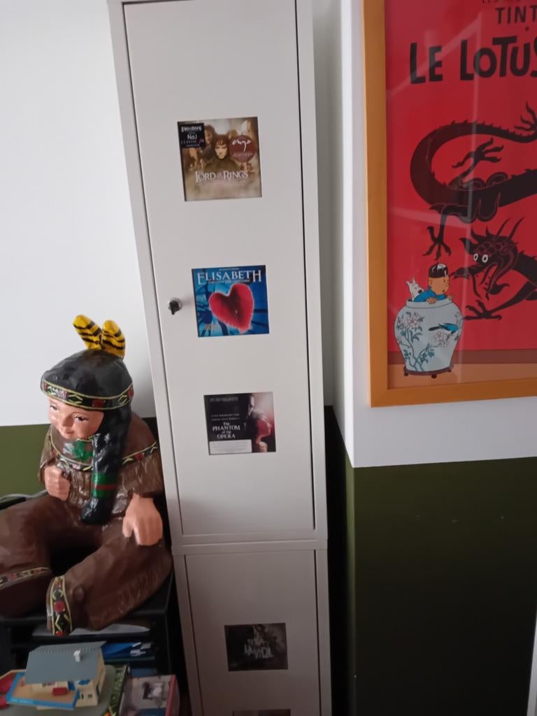 Cd kast, Ophalen, Gebruikt