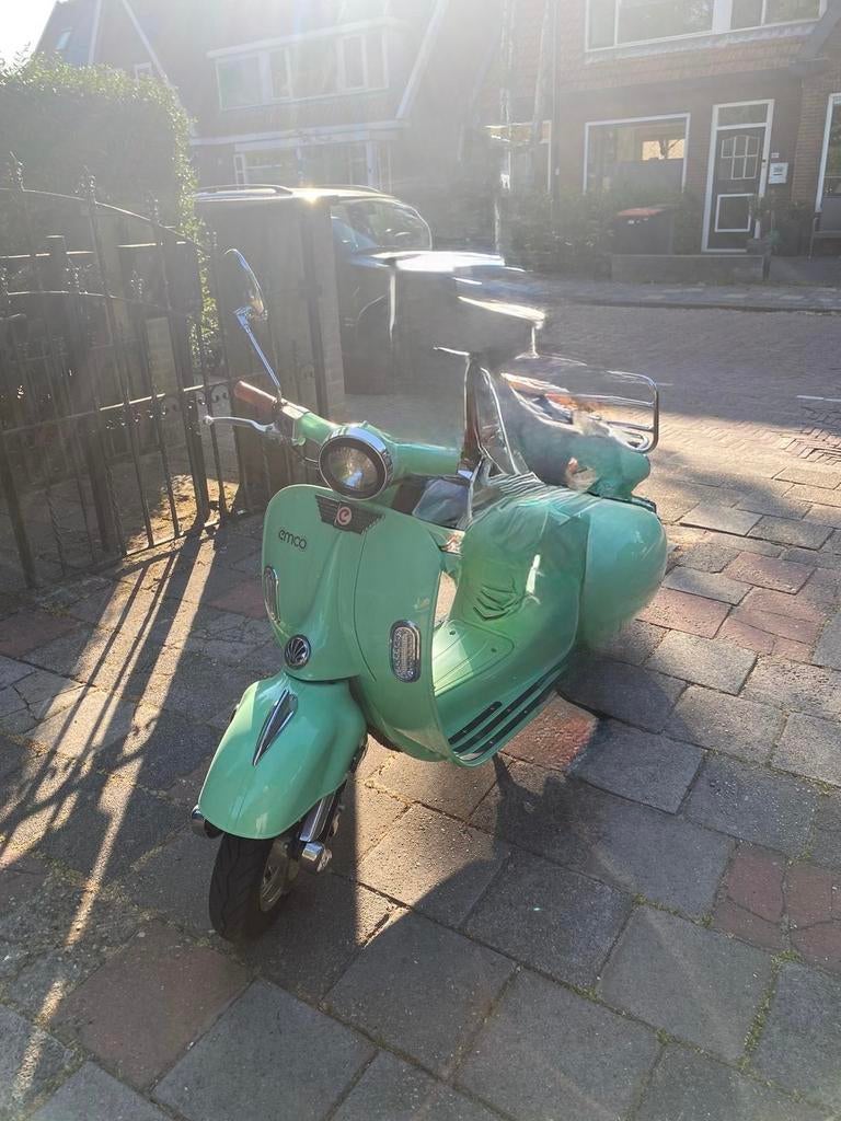 Emco Nova elektrische scooter accu en lader rijd niet!, Ophalen of Verzenden, Gebruikt, Overige typen, Overige merken