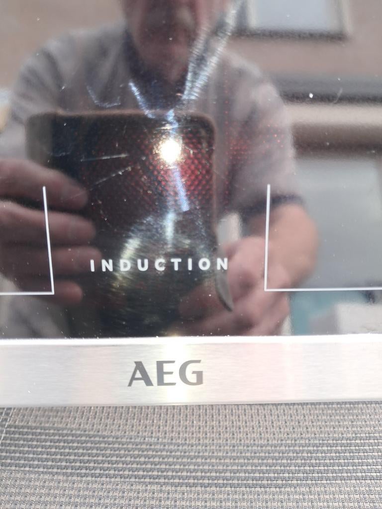 AEG inductie kookplaat 4 pits, Witgoed en Apparatuur, Kookplaten, Ophalen
