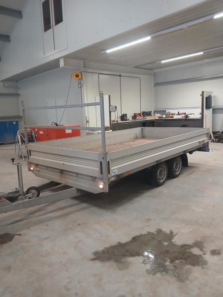 Multitransporter machinetransporter plateauwagen, Auto diversen, Aanhangers en Bagagewagens, Ophalen