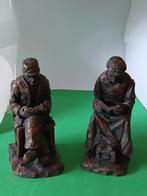 Vintage Antheunis Beeldjes Oude Vrouw en Man Retro/Art Deco, Antiek en Kunst, Ophalen of Verzenden