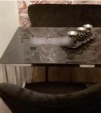 Eet tafel marmerlook, Huis en Inrichting, Tafels | Eettafels, 100 tot 150 cm, 50 tot 100 cm, Zo goed als nieuw, Vijf personen of meer