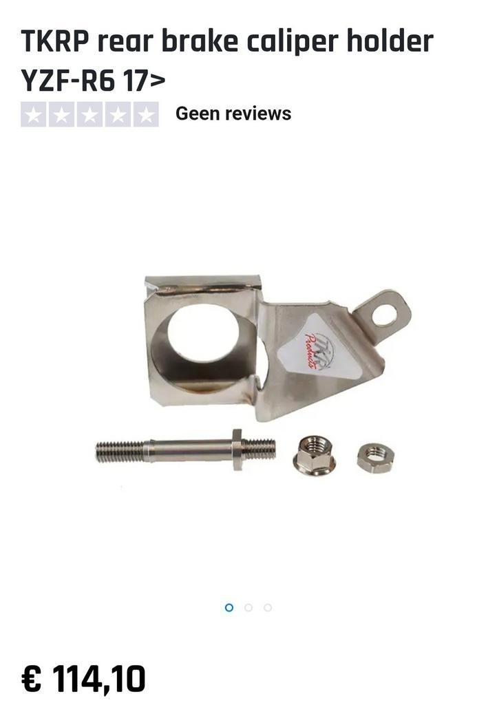 TKRP remklauwhouder YZF-R6 17>, Motoren, Onderdelen | Yamaha, Gebruikt, Ophalen of Verzenden