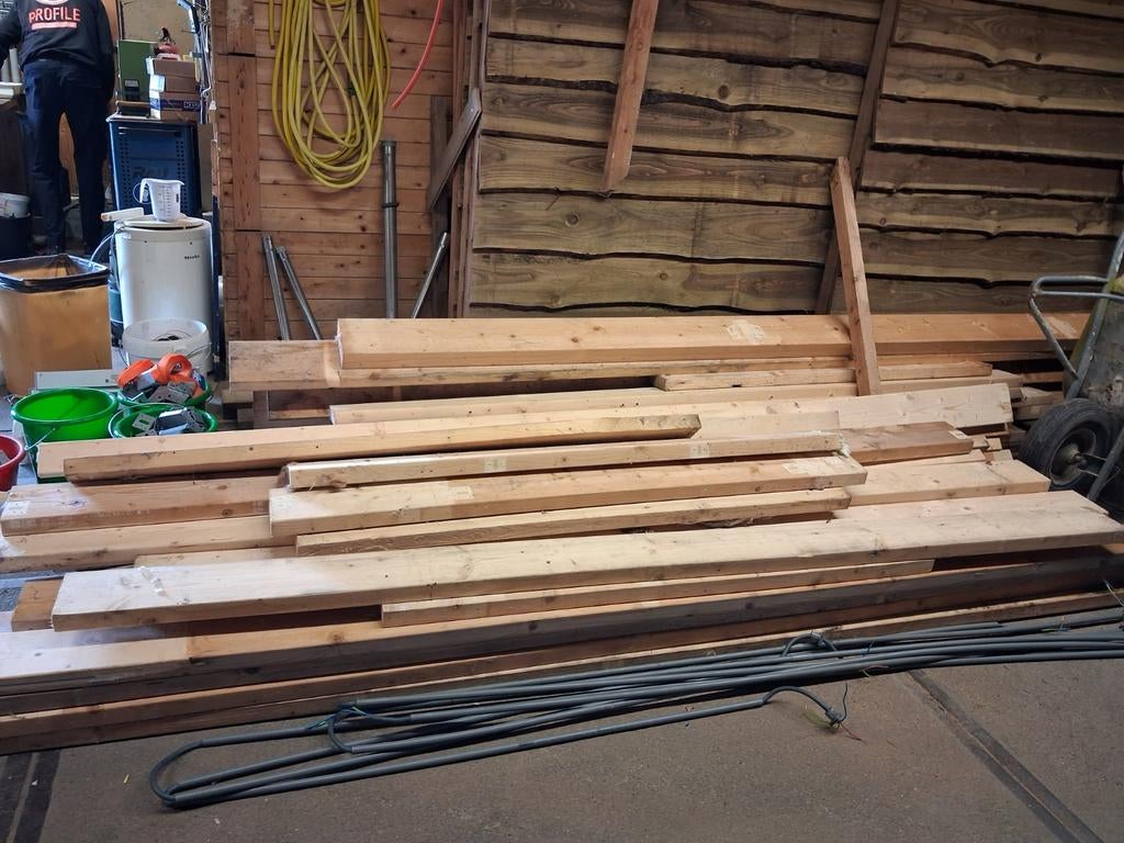 Hout, Doe-het-zelf en Verbouw, Hout en Planken, Ophalen, Nieuw, Balk, Overige houtsoorten