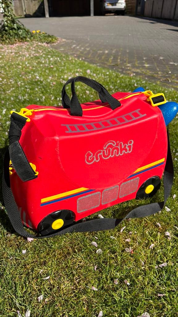 Trunki reiskoffer kinderen, Sieraden, Tassen en Uiterlijk, Koffers, Hard kunststof, Minder dan 50 cm, Ophalen of Verzenden, Zo goed als nieuw