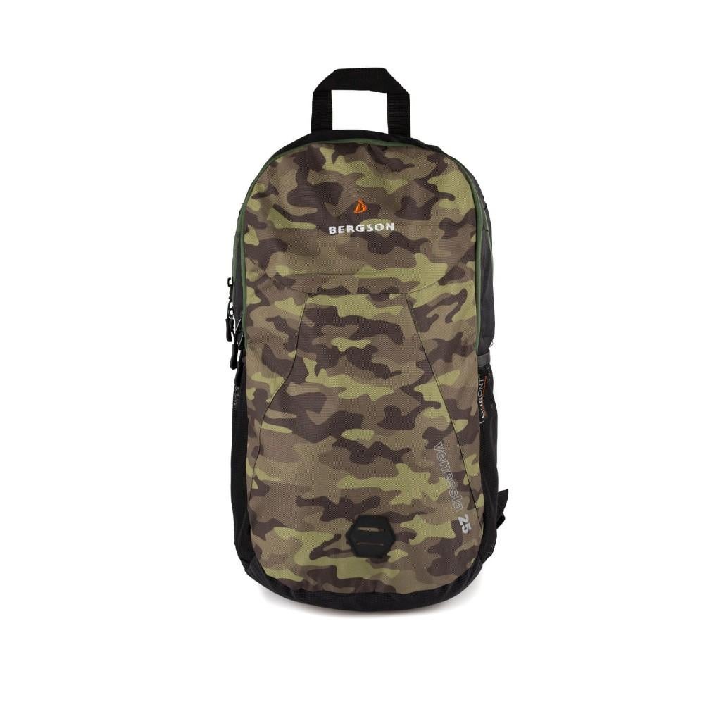BERGSON rugzak VENESSLA 25 liter camo € 62,50, Overige merken, 40 cm of meer, Nieuw, Ophalen of Verzenden