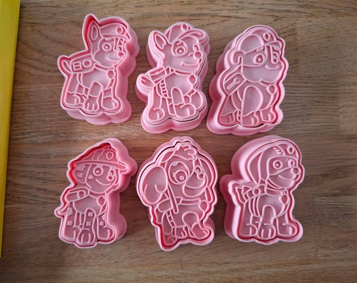Uitsteekvormpjes koekjes (Paw Patrol), Hobby en Vrije tijd, Taarten en Cupcakes maken, Nieuw, Bakvorm, Taarten of Cupcakes, Ophalen of Verzenden