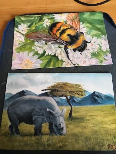 dieren, Ophalen of Verzenden, Voor 1920, Ongelopen, Wild dier