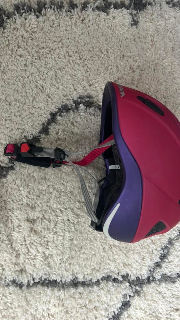 Alpina kinderhelm 49-52cm, Ophalen of Verzenden, Zo goed als nieuw