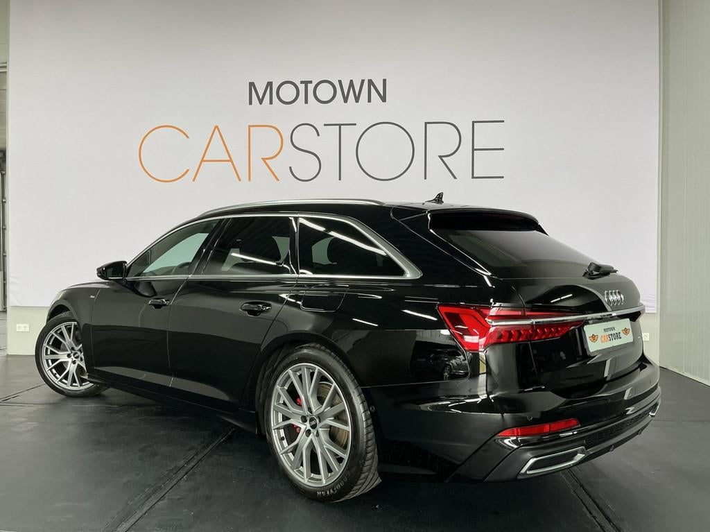 Audi A6 Avant 55 TFSI e S-Line 367Pk Adapt. Cruise B&O, Auto's, Audi, Automaat, Gebruikt, Zwart, Origineel Nederlands
