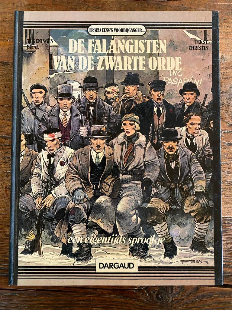 De Falangisten van de Zwarte Orde - Bilal & Christin, Eén stripboek, Ophalen of Verzenden, Zo goed als nieuw