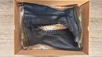Nieuw in doos! Dr Martens 1B60 Virginia veterlaarzen rits 38, Hoge laarzen, Zwart, Ophalen of Verzenden, Dr. Martens