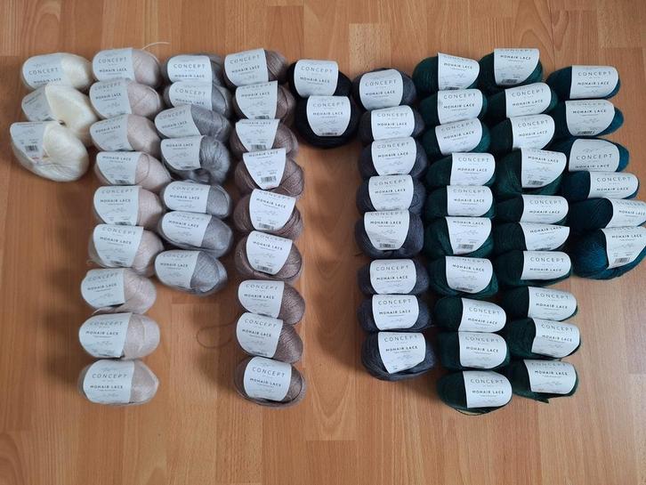 Katia Concept Mohair Lace, Hobby en Vrije tijd, Breien en Haken, Nieuw, Breien of Haken, Wol of Garen, Verzenden