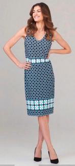 Ribkoff vrouwelijke slanke jurk frisse blauw/wit tint 38, Maat 38/40 (M), Overige kleuren, Verzenden, Nieuw