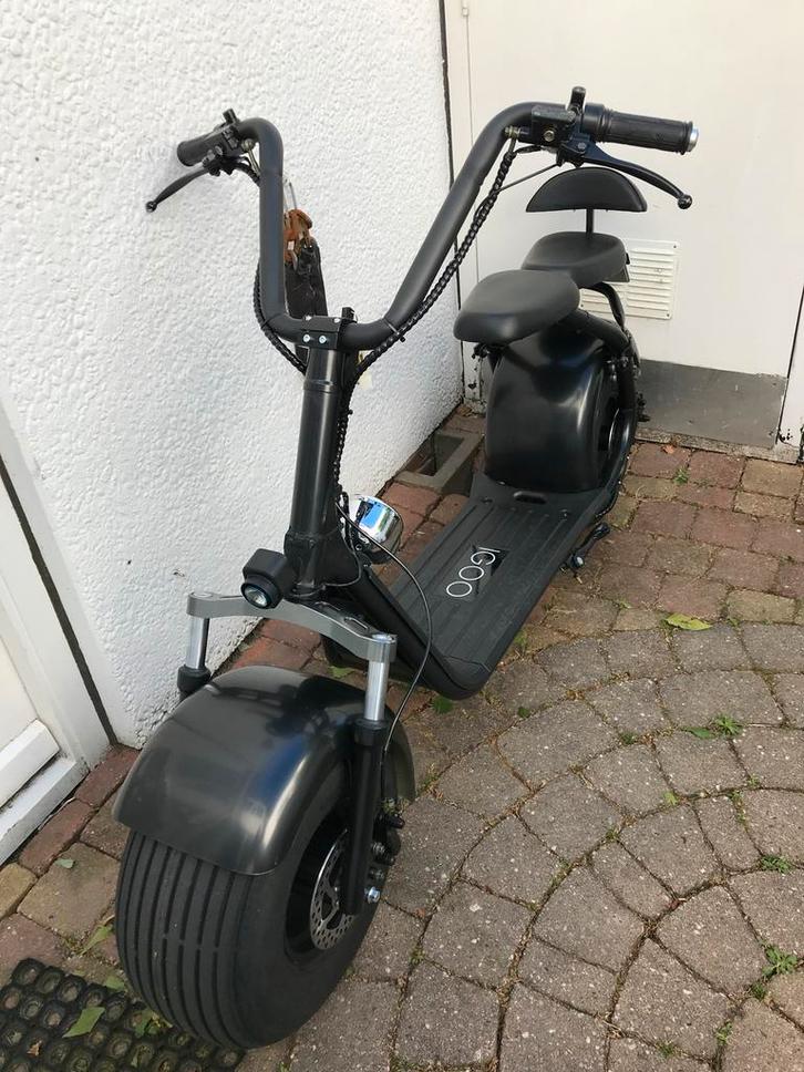 IGOO Fatbike E-scooter - Uniek en legaal met kenteken!, Fietsen en Brommers, Snorfietsen en Snorscooters, Gebruikt, Overige merken