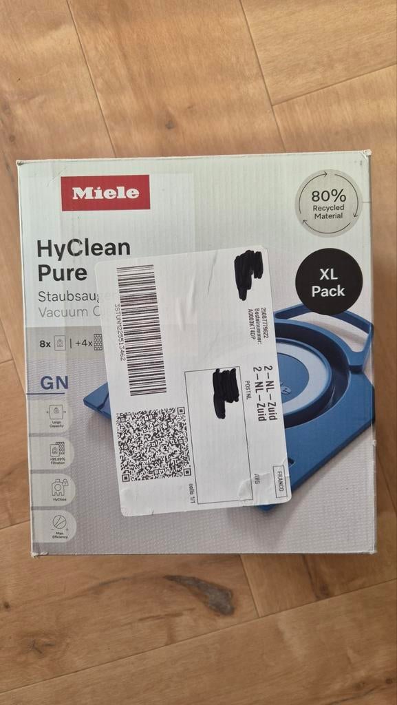 Miele HyClean Pure GN Stofzuigerzakken XL Pack (8+4), Ophalen, Nieuw, Stofzak, Overige typen