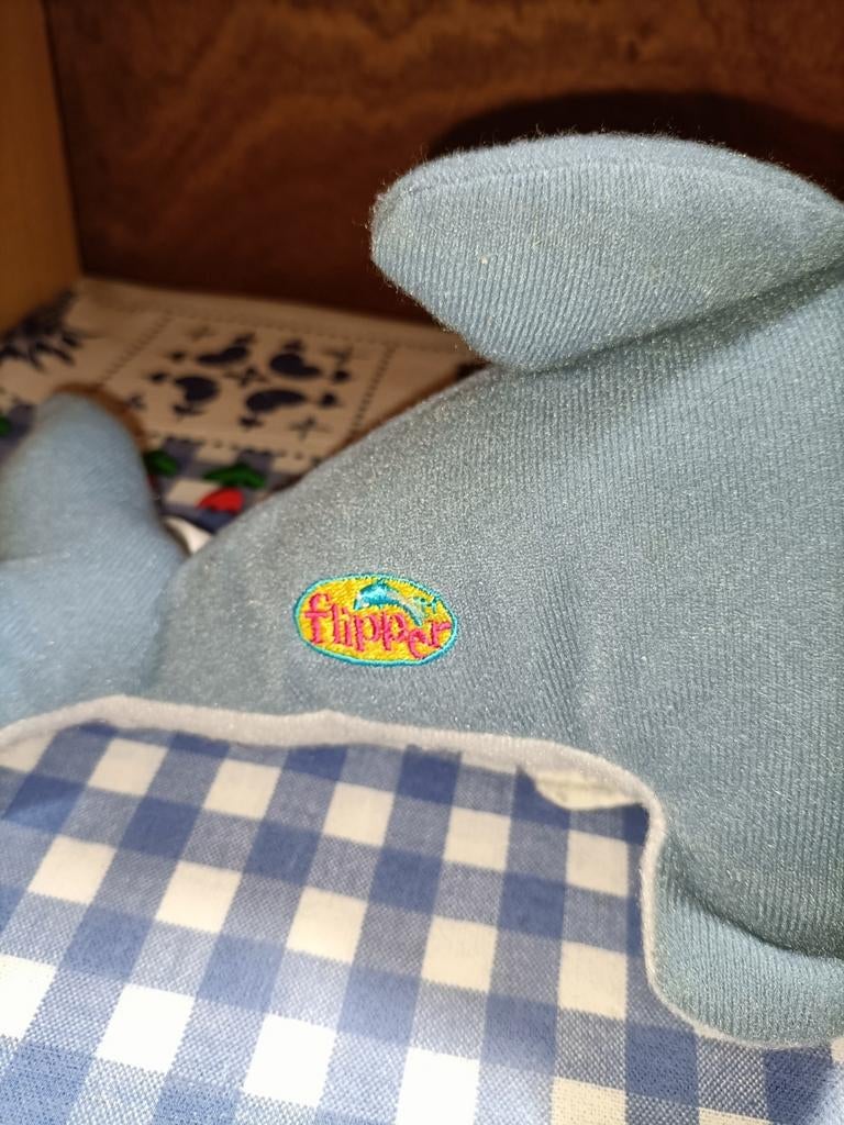 Flipper de dolfijn knuffel 27 cm groot, Ophalen of Verzenden, Zo goed als nieuw, Overige typen