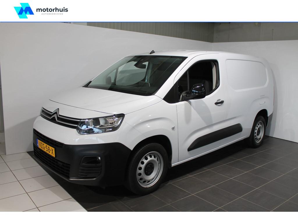 Citroën Berlingo Van GB 1.5 BlueHDi 100pk S&S L2 verhoogd l, Auto's, Euro 6, 4 cilinders, Citroën, Wit