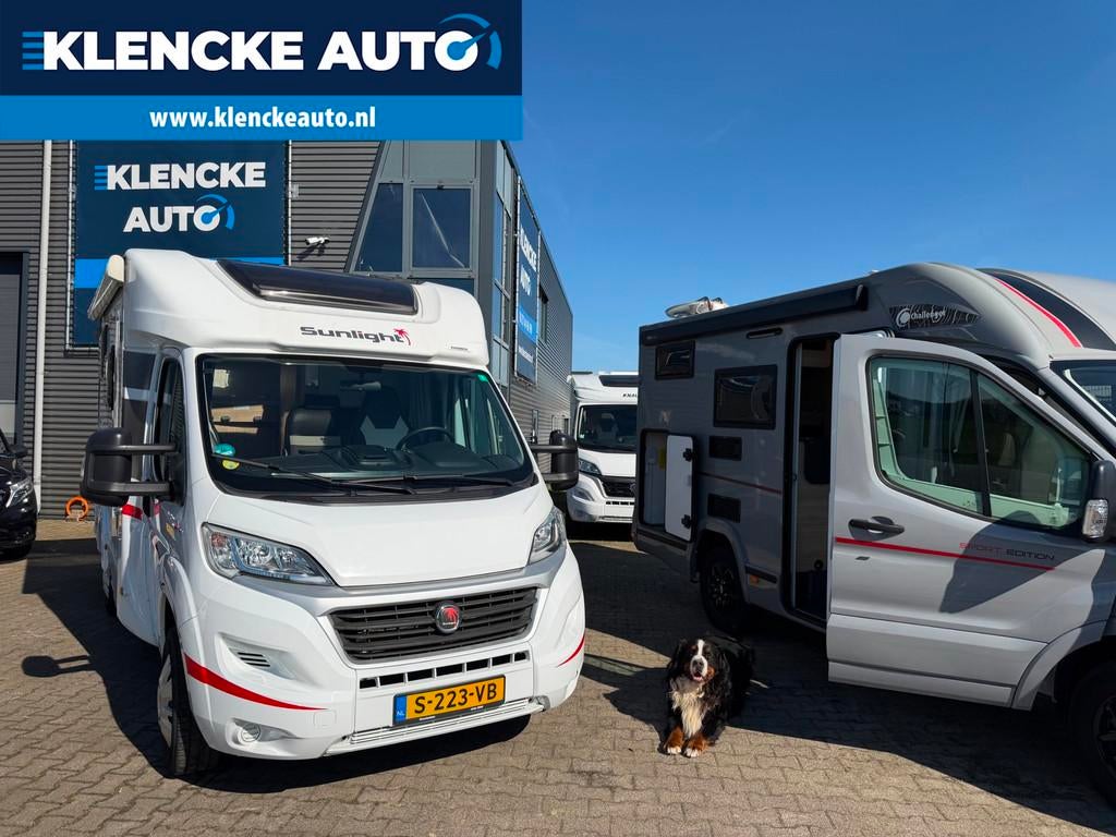 Sunlight TOPSTAAT Airco Dwarsbed 81.086km Elektrische fietse, Ringverwarming, Bedrijf, Tot en met 3, Info@klenckeauto.nl