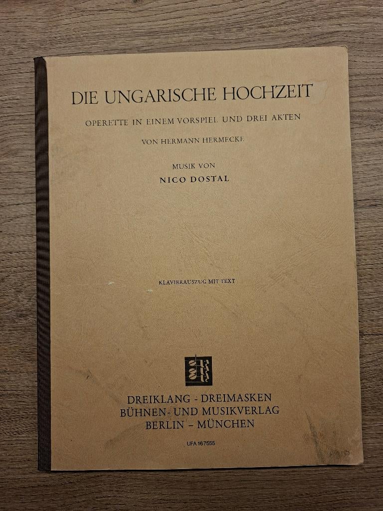 Die Hungarische Hochzeit, Ophalen, Klassiek, Artiest of Componist, Gebruikt