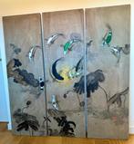 Japans drieluik met koi karpers, Ophalen of Verzenden