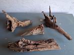 4 verschillen decoratie hout stukken, Dieren en Toebehoren, Ophalen of Verzenden, Plant(en), Steen of Hout