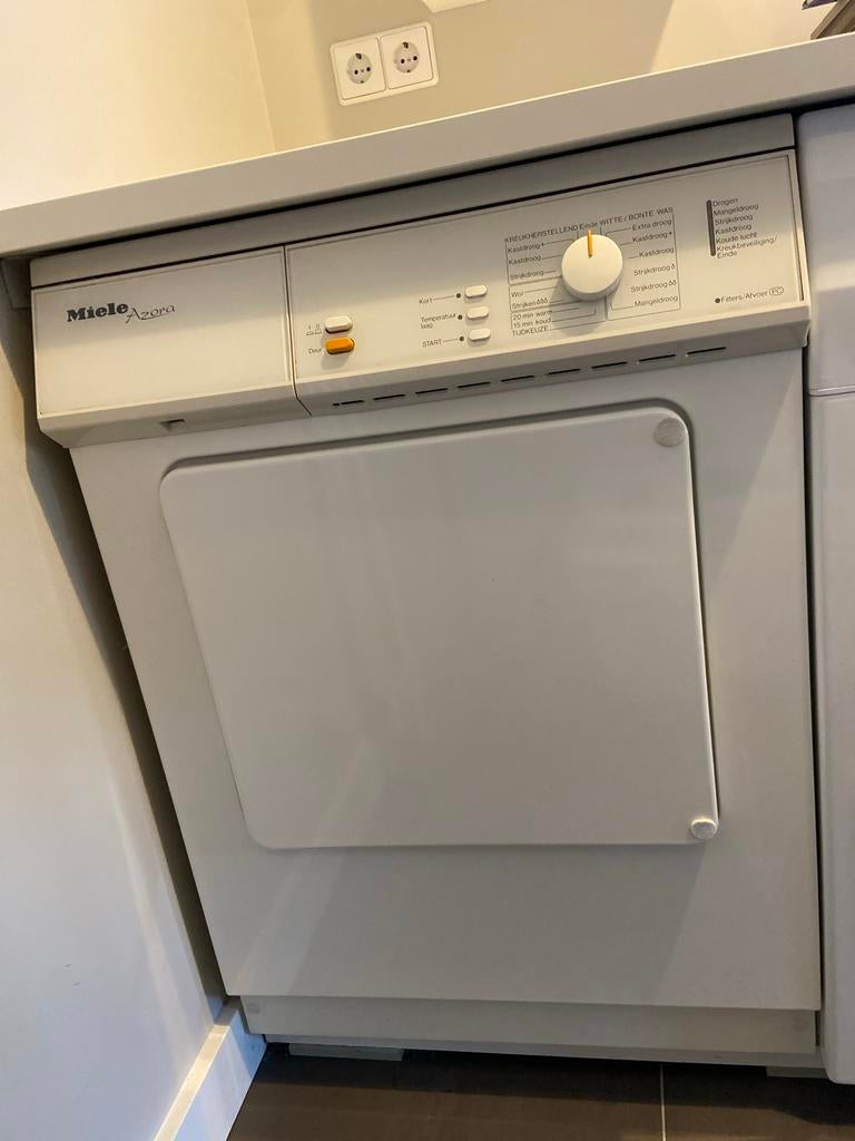Miele Azora wasdroger met luchtafvoer, Ophalen, Gebruikt, Luchtafvoer, 4 tot 6 kg