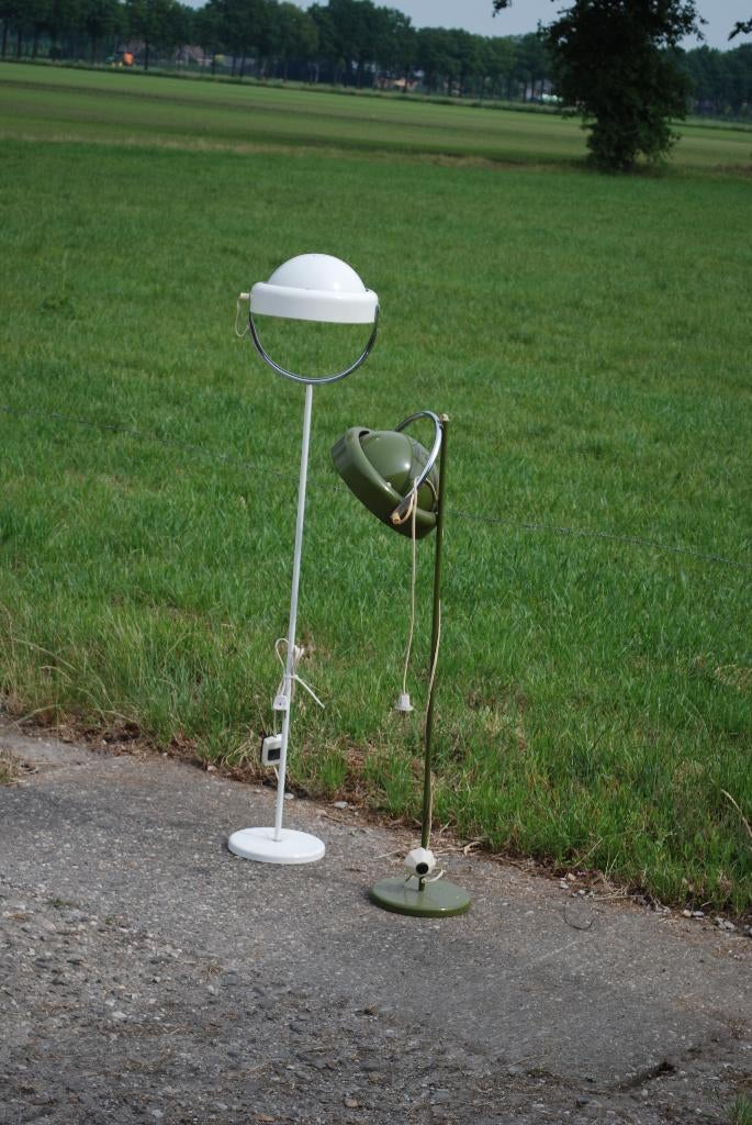 Vintage Design Vloerlampen Aneta - Space Age Stijl, Huis en Inrichting, Ophalen, Gebruikt, 100 tot 150 cm, Vintage