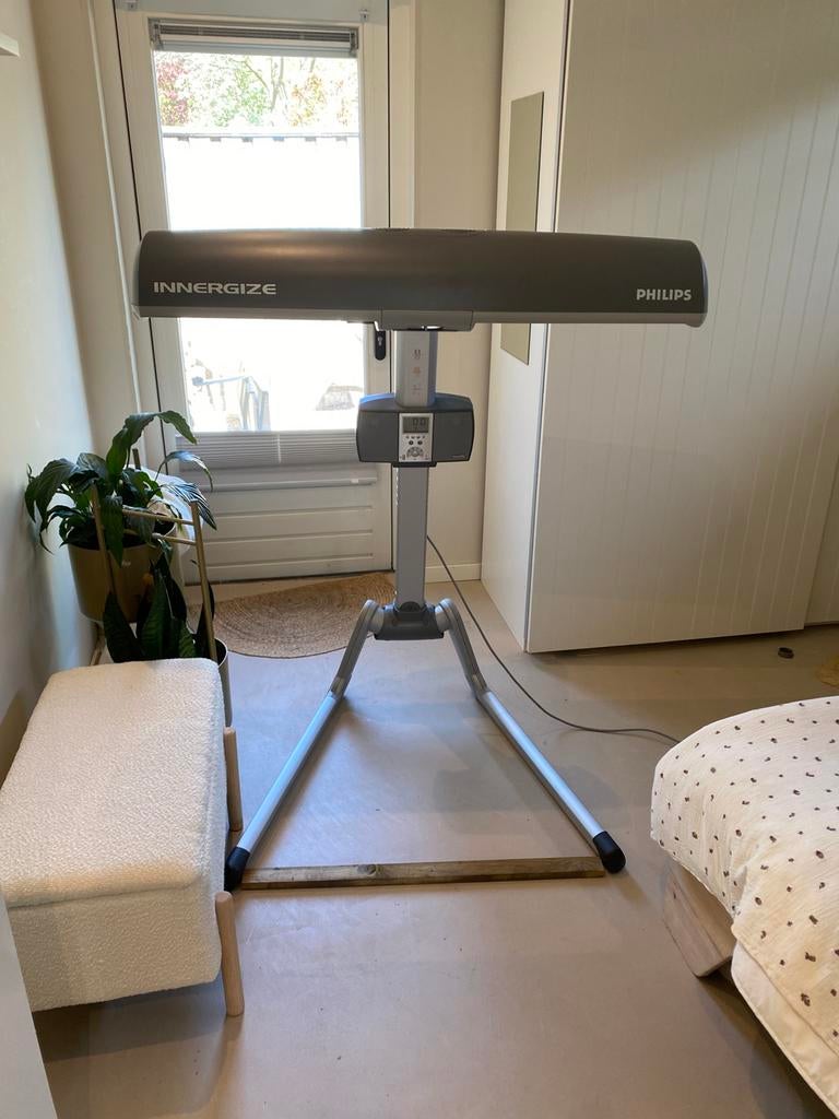 Philips Innergize zonnebank met infrarood – snel ophalen, Ophalen, Gebruikt, Zonnebank enkelzijdig, Minder dan 10 lampen