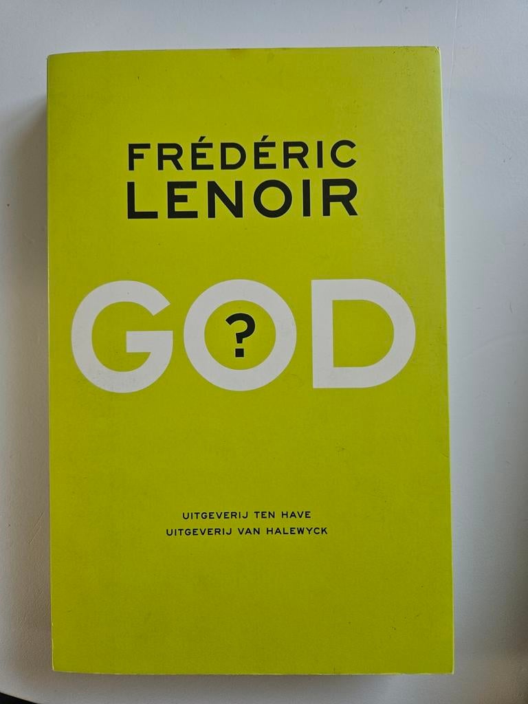 Frédéric Lenoir - God?, Boeken, Ophalen of Verzenden, Zo goed als nieuw, Boeddhisme, Frédéric Lenoir