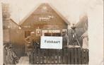 Fotokaart Obdam Herstelplaats gebroeders Stet - benzinepomp, Verzamelen, Ophalen of Verzenden, Voor 1920, Ongelopen, Noord-Holland