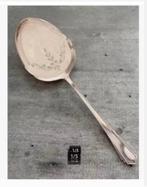 Antiek Verzilverd mooie bewerkte lepel gebakslepel, Ophalen of Verzenden