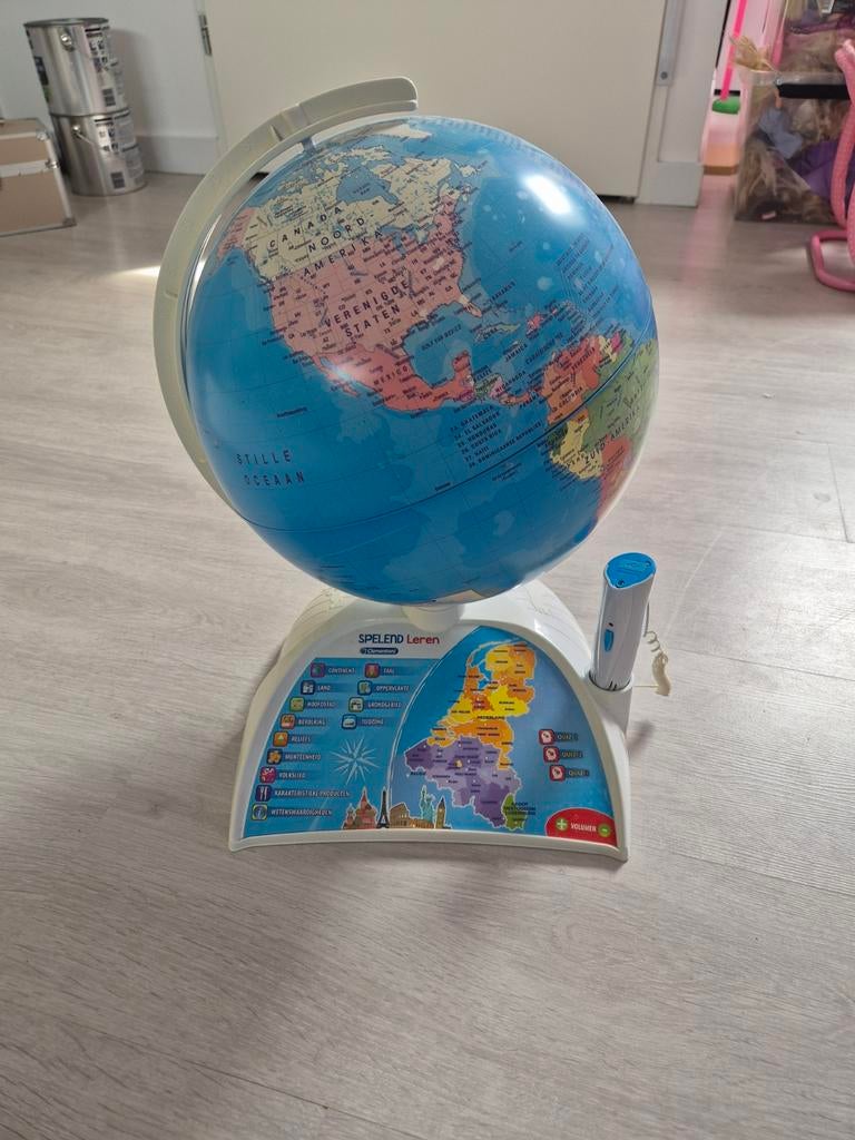 Clementoni wereldbol, Ophalen