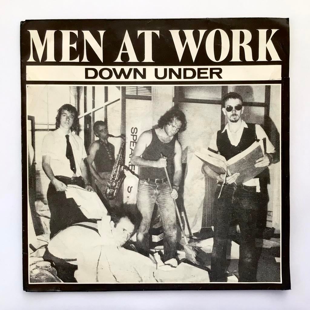Men at work - Down under, Cd's en Dvd's, Vinyl Singles, Ophalen of Verzenden, Zo goed als nieuw, Pop