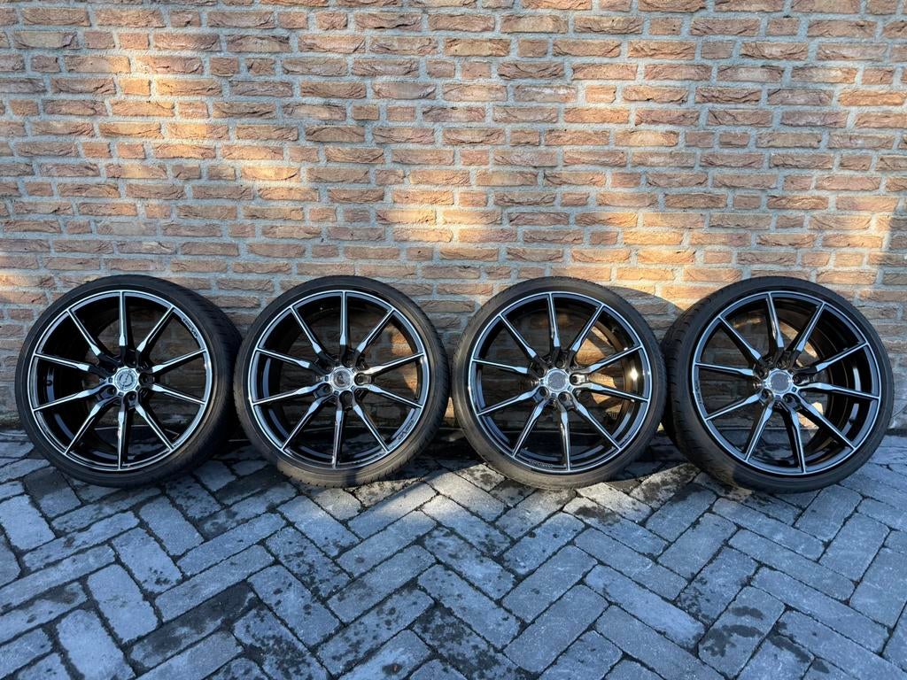 20 inch Concaver velgen 5x112, Ophalen, Gebruikt, 255 mm, Velg(en)