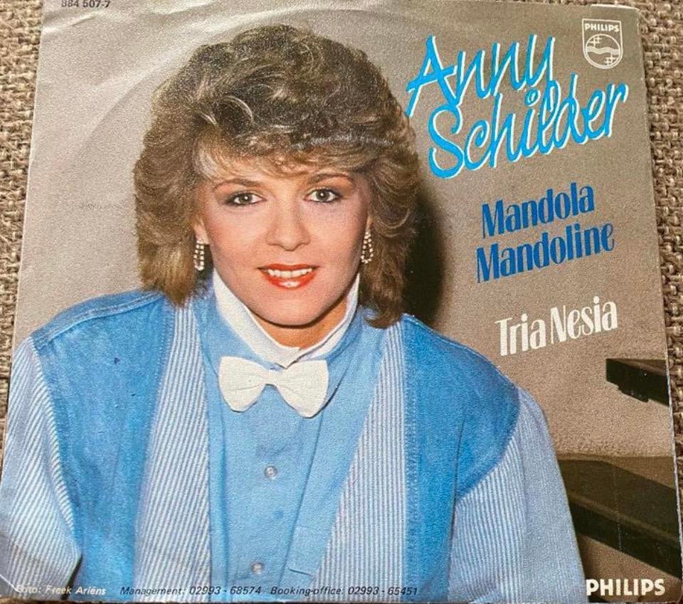 Vinyl singeltje anny schilder 1986, Ophalen of Verzenden, Zo goed als nieuw, Pop