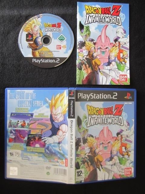 PS2 - Dragonball Dragon Ball Z Infinite World Playstation 2, Vechten, Ophalen of Verzenden, Vanaf 12 jaar, 2 spelers