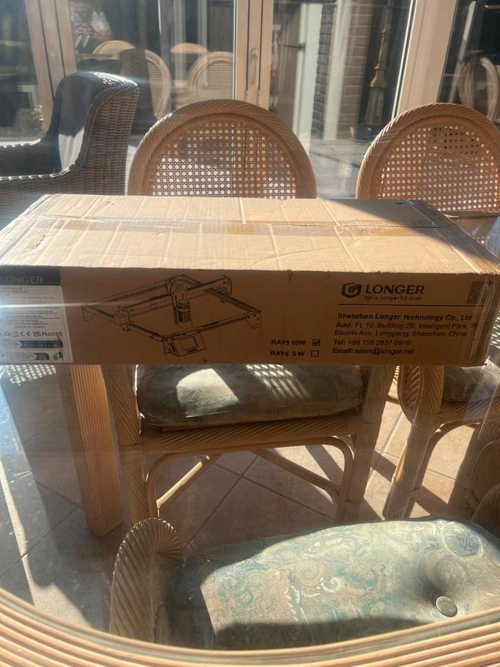 Longer3d Ray5 10W Laser Graveermachine - Nieuw!, Ophalen of Verzenden, Nieuw