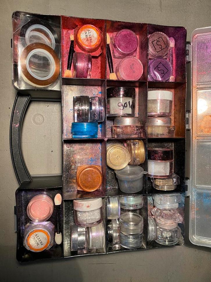 Nagelspullen, Sieraden, Tassen en Uiterlijk, Uiterlijk | Cosmetica en Make-up, Gebruikt, Handen en Nagels, Overige kleuren, Ophalen