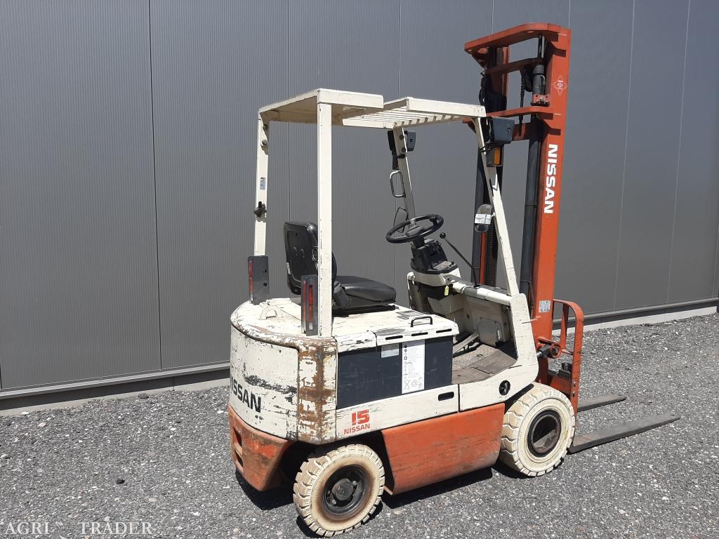 Nissan M01L15 1.5 ton hefhoogte 4 meter hefcapaciteit 1.5 to, Zakelijke goederen, Machines en Bouw | Heftrucks en Intern transport