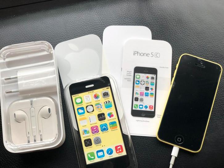 Iphone 5C, Telecommunicatie, Mobiele telefoons | Toebehoren en Onderdelen, Zo goed als nieuw, Ophalen of Verzenden