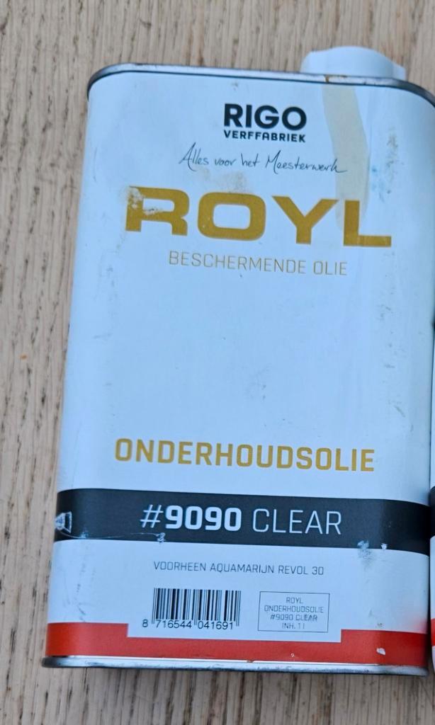 Onderhoudsolie Royl, Huis en Inrichting, Schoonmaakartikelen, Schoonmaakmiddel, Ophalen