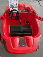 Rode elektrische kinderauto 2 persoons, Ophalen, Gebruikt