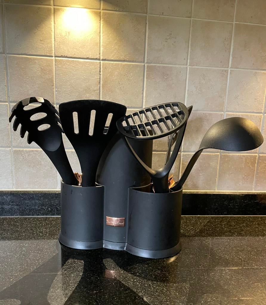 opschepservies Berlinger Haus keuken organizer, Ophalen of Verzenden, Zo goed als nieuw, Rvs of Chroom
